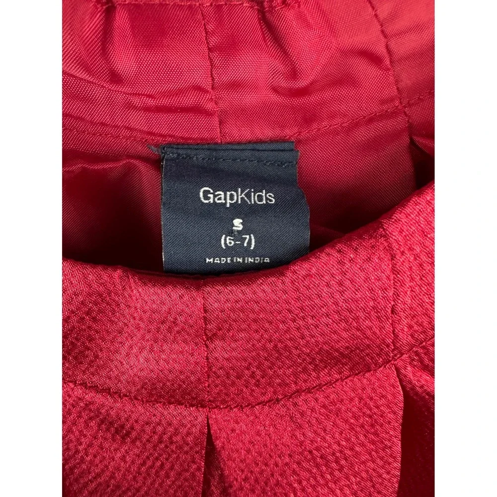 GAP Girl size SMALL 6/7 Red/Burgundy‎ Dress